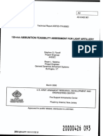 120-Mm Ammunition Feasibility Assessment For Light Artillery