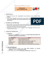 Nota - Alat Artikulasi