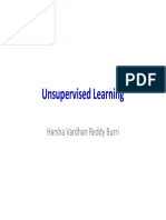 Unsupervised Learning