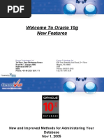 Welcome To Oracle 10g New Features: Kenexa Technologies LTD Kenexa Technology, Inc