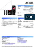 ZN200 Spec Sheet