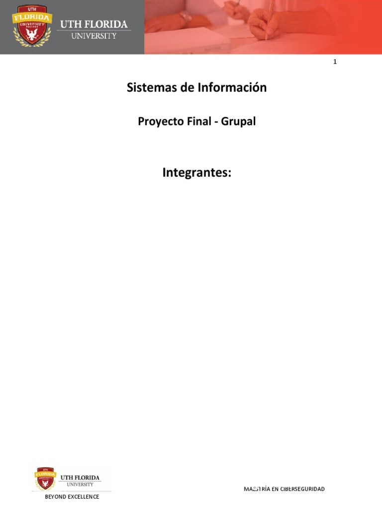 Proyecto Final - Grupal | PDF | Software | La seguridad informática