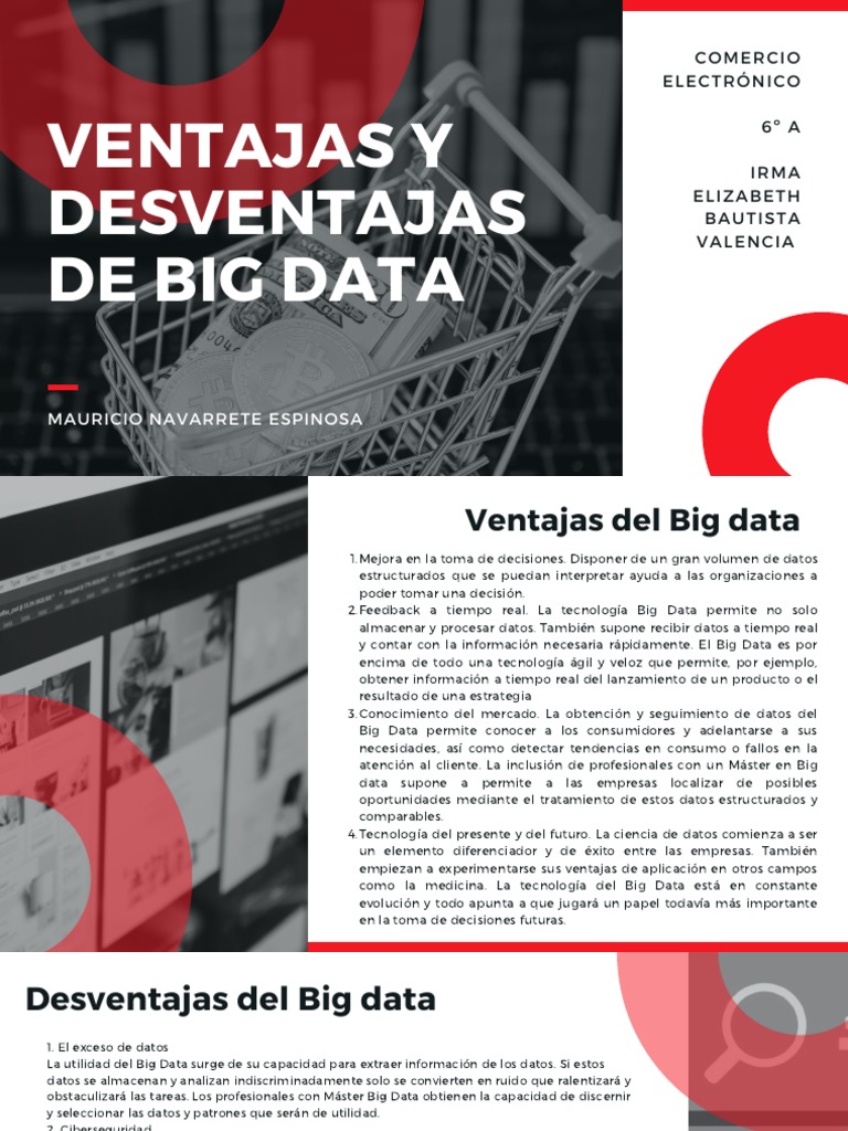 Desventajas y ventajas del Big Data | PDF | Big Data | Toma de decisiones