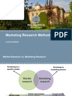 Marketing Research Methods