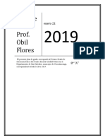 Plan de Grado. Prof. Obil Flores