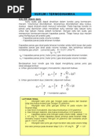 Termodinamika (Modul, Soal and Solusi)