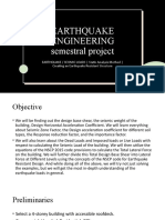 Earthquake Engineering Semestral Project
