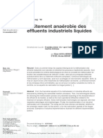 Traitement Anaérobie Des Effluents Industriels Liquides: Réf.: J3943 V2