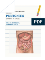 Resumen de Peritonitis
