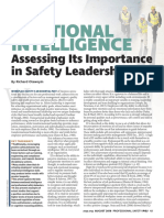 Emotional Intelligence: Assessing Its Importance in Safety Leadership