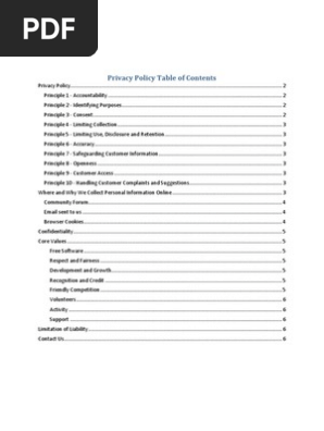 Privacy Policy