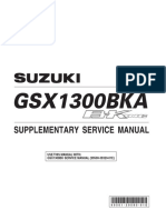 GSX1300BKA: Use This Manual With: GSX1300BK SERVICE MANUAL (99500-39320-01E)