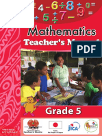 Mathematics: Teacher's Manual