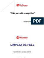 Limpeza de Pele e Microagulhamento .PPT Pof Naiara