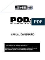 POD XT - Manual Em Portugues