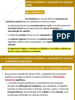 A Europa Dos Parlamentos - 3.2. A Hegemonia Económica Britânica - Condições de Sucesso e Arranque Industrial