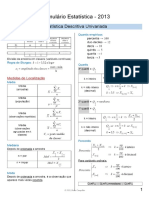 Formulário Estatistica Descritiva Univariada e Bivariavada (1)