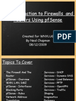 An Introduction To Firewalls and Routers Using Pfsense: Created For Wnylug by Neal Chapman 08/12/2009