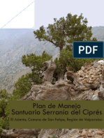 Plan Manejo Santuario Serranía Cipres Definitivo JR