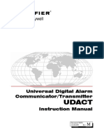 Udact: Universal Digital Alarm Communicator/Transmitter Instruction Manual