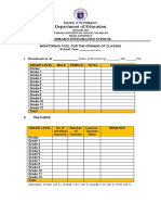 Monitoring Tool For The Opening of Classes