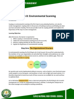 Lesson 8- Environmental Scanning