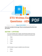 Written Exam Questions Anglo Eastern 3