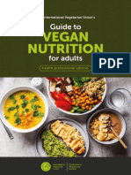Guide To Vegan Nutrition For Adults Health Professional Edition