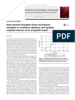 Bone marrow transplant donor recruitment strategies to maximize, optimize, and equalize recipient chances of an acceptable match