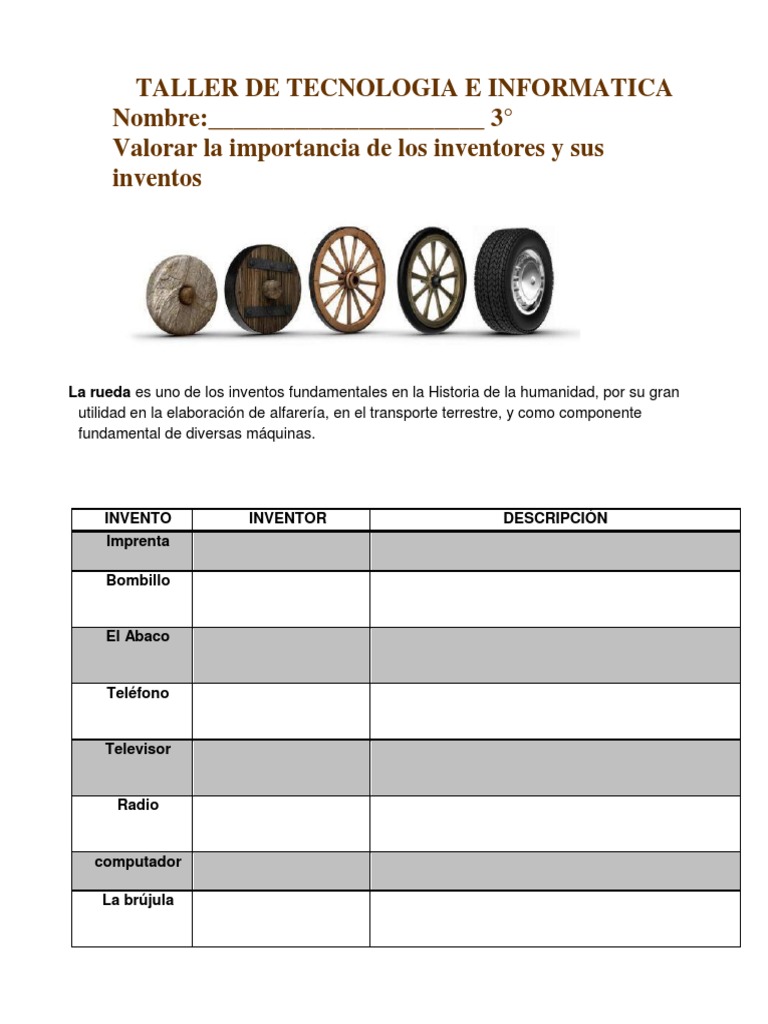 Taller de Tecnologia e Informatica | PDF