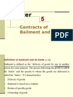 Contracts of Bailment and Pledge