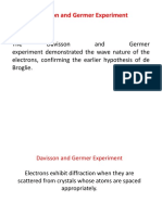 Davisson and Germer Experiment