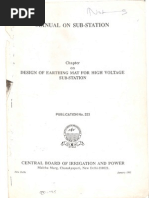 Download CBIP-Desgn of Earth Mat for HV SS by Santosh Kumar SN55934080 doc pdf