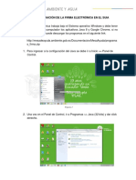 Guia para Configuracion de Firma Electronica