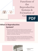 Funtions of the Reproductive Systems & Formation of Gametes (1)
