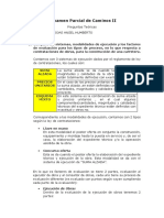 PREGUNTAS - I Examen Parcial de Caminos II-HUACAN ROJAS ANGEL HUMBERTO