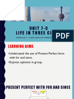 Unit 7-C Life in Three Cities: Module 4-Lcda - Jessica Garzón, Mtefl