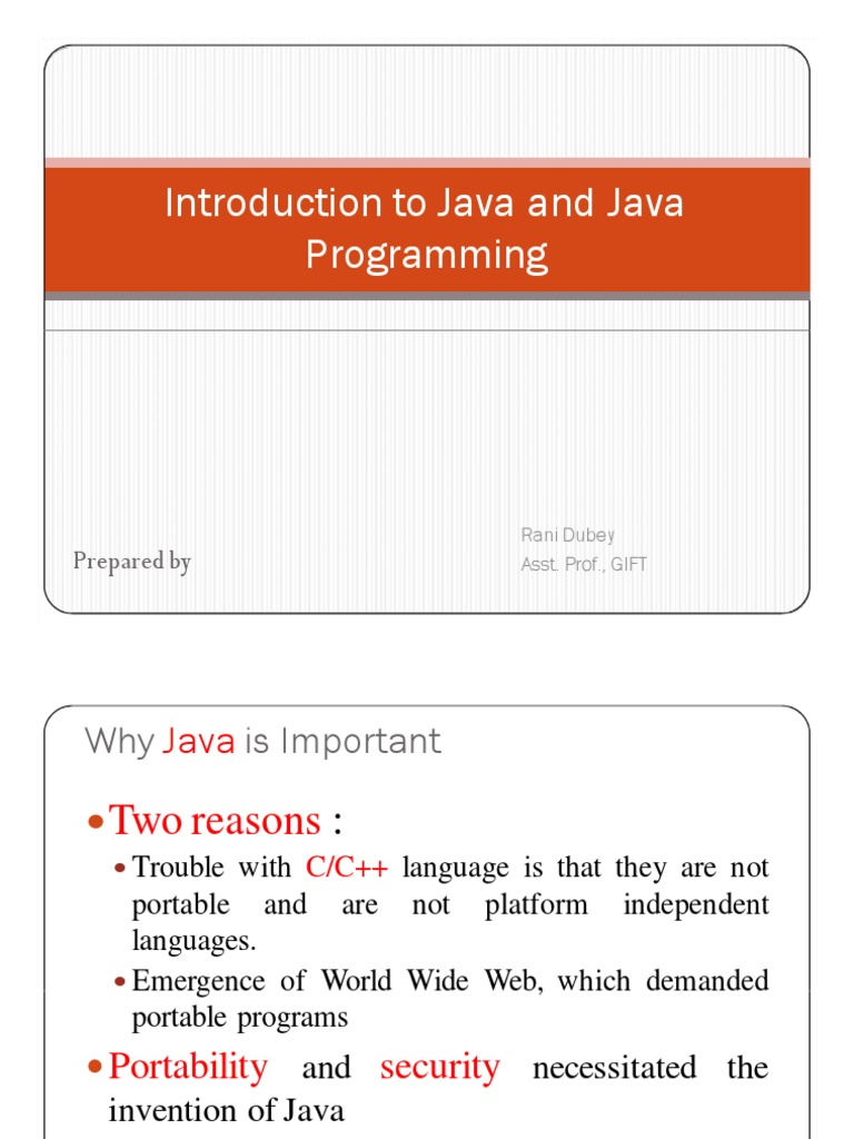 Java Module 1 Chapter 2 | Download Free PDF | Java (Programming ...
