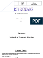 4 Year Mechanical Power: Dr. Mohamed Hammam 2020