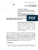 Modelo PROLONGACIÓN DE PRISIÓN PREVENTIVA 661-2018