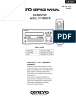 Onkyo CR 305 TX Service Manual