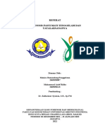 Referat Diagnosis Pasti Mati Tenggelam Dan Tatalaksananya - Monicar R.P (20-087) - M. Arief R. (20-113)