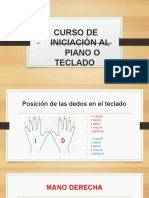 Curso de Iniciación Al Piano o Teclado-Convertido 1