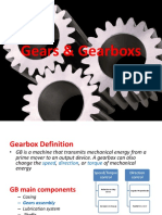 Basics of Gears & Gearboxs