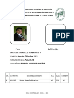 Actividad 5 Matematicas 3