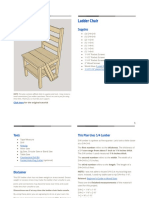 Diy Ladder Chair Plan v6
