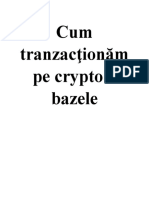 Cum Tranzactionam Pe Crypto - Bazele