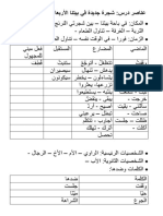 عناصر درس شجرة جديدة في بيتنا الأربعاء 9 فبراير 2022