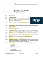 T G T R: Eneral Echnical Equirements