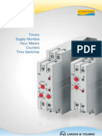 L&T Switchgear Guide to Timers, Hour Meters and Supply Monitors